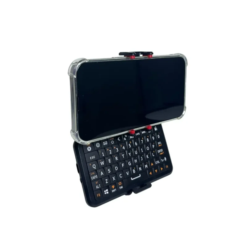 winmaxle custom phone stand for b1 keyboard and iphone left